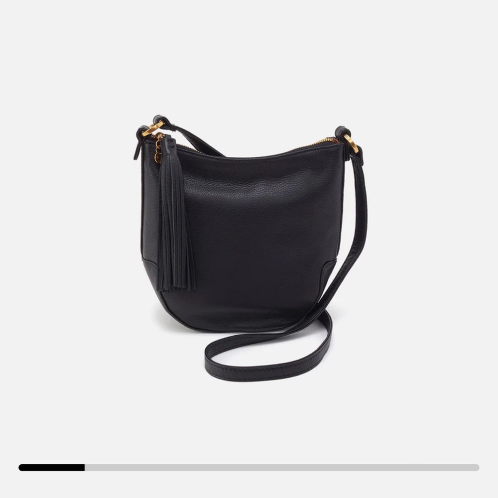 NWT HOBO Lexi Black Crossbody Bag with Tassel